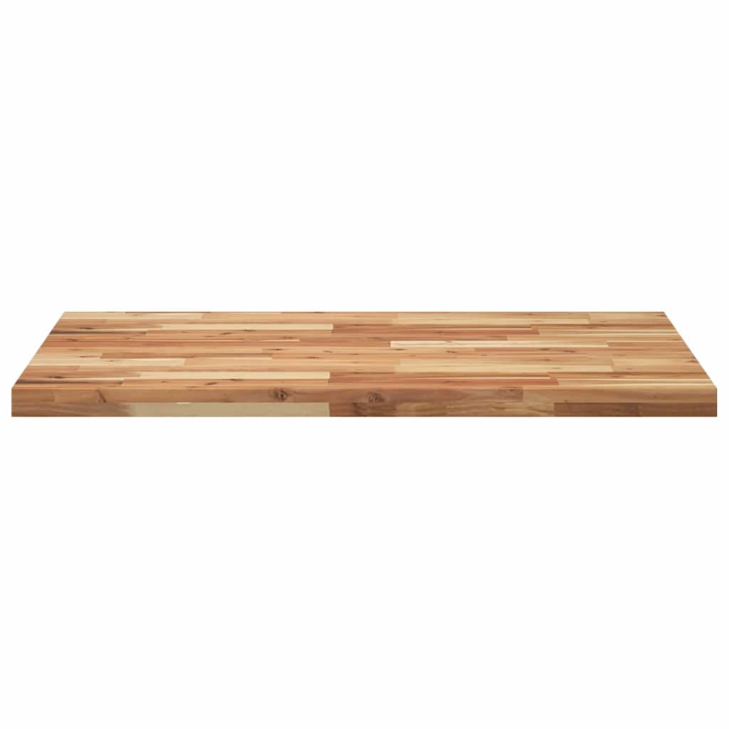 Tischplatte Rechteckig 60x50x2 cm Massivholz Akazie