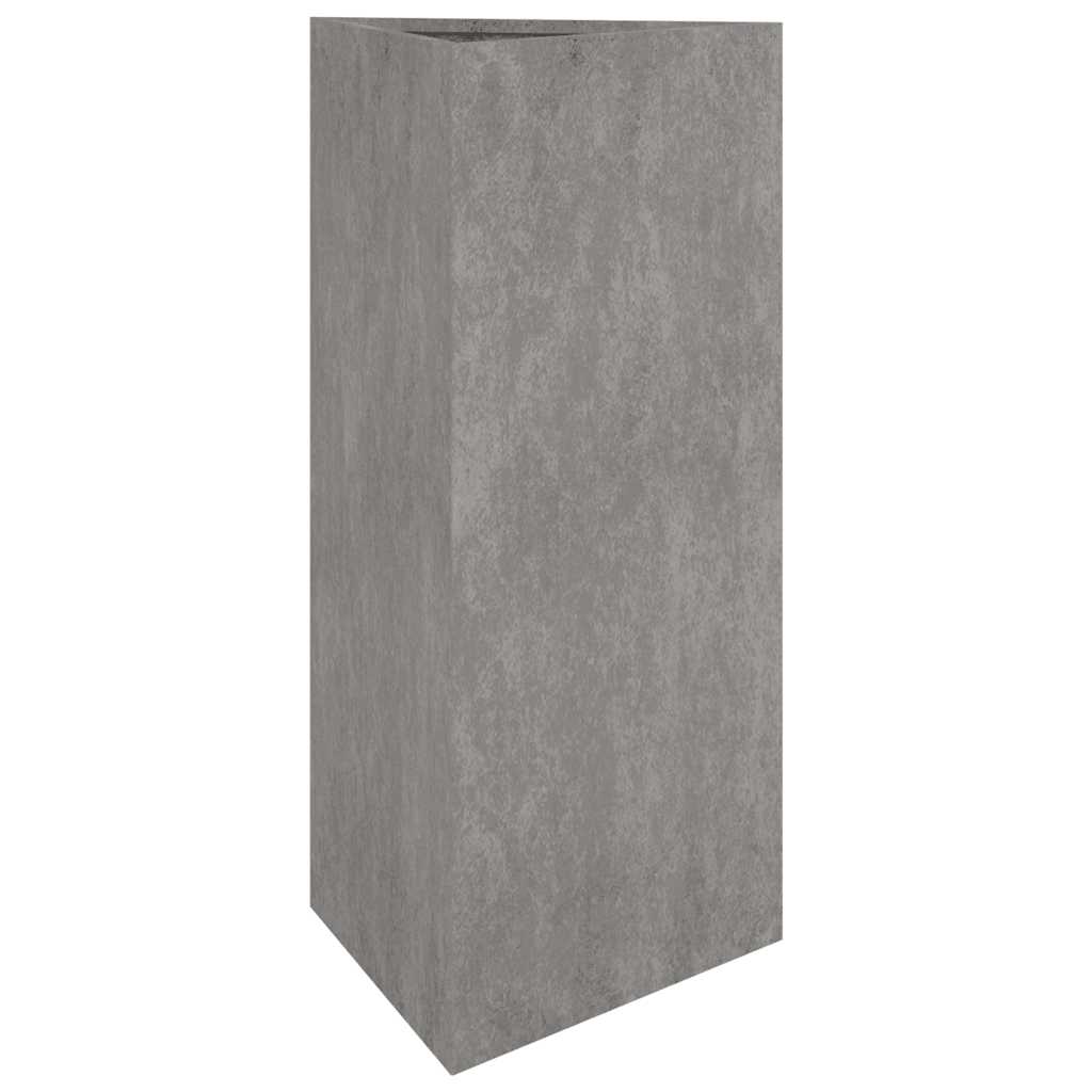 Pflanzkübel 30x26x75 cm Cortenstahl