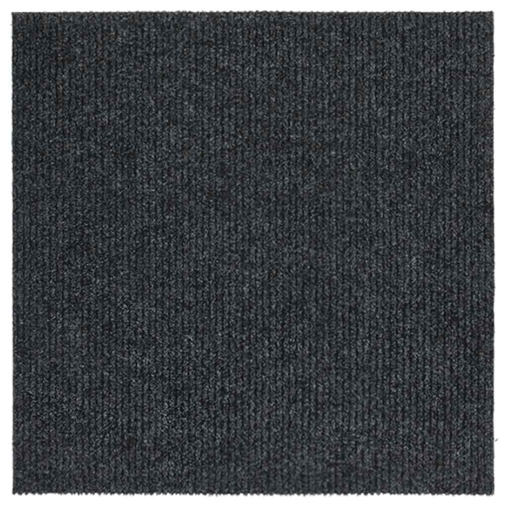 Teppichläufer Grau 80 x 150 cm Stoff