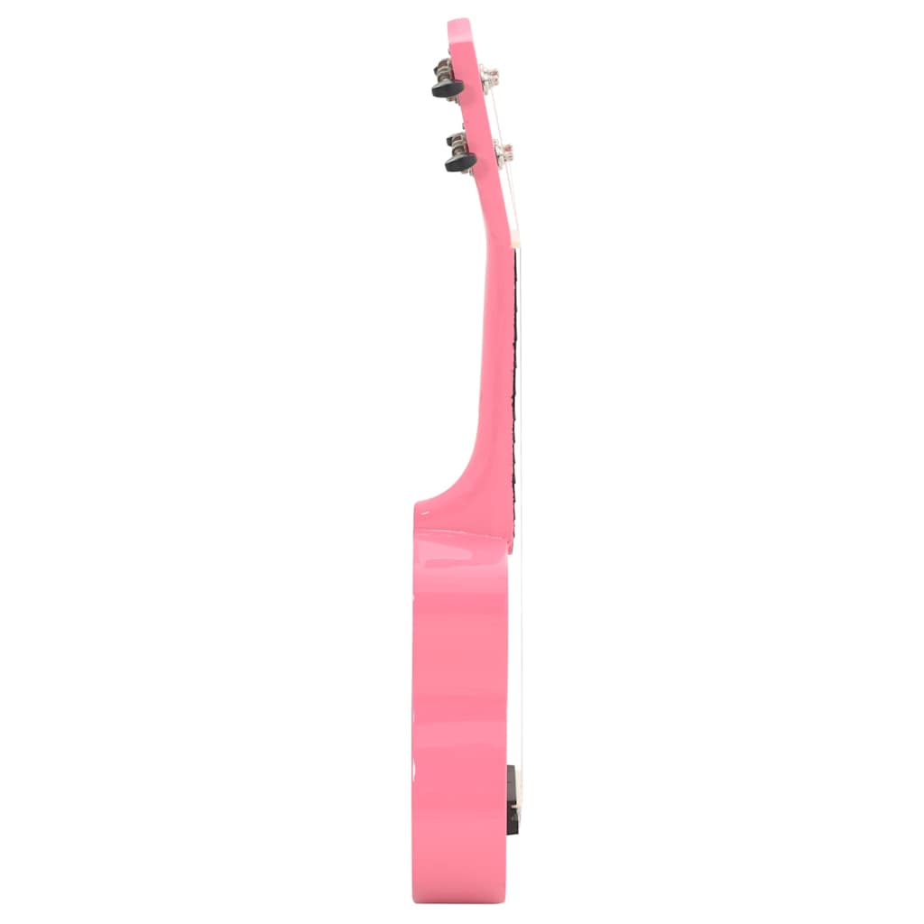 Sopran Ukulele Set für Kinder mit Tasche Dunkles Holz 21