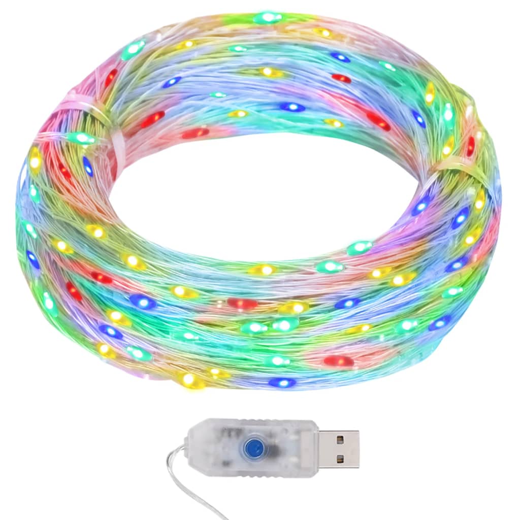 LED-Lichterkette mit 150 LEDs Warmweiß 15 m