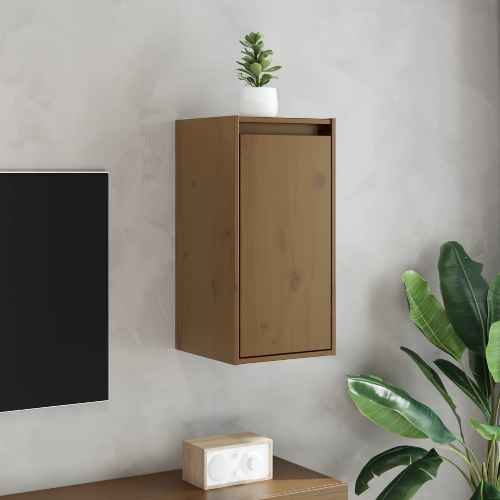 Wandschrank 30x30x60 cm Massivholz Kiefer