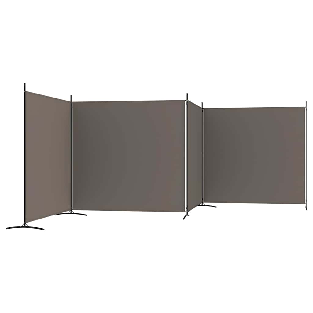 Einzel Panel Raumteiler Beige 175 x 180 cm Stoff