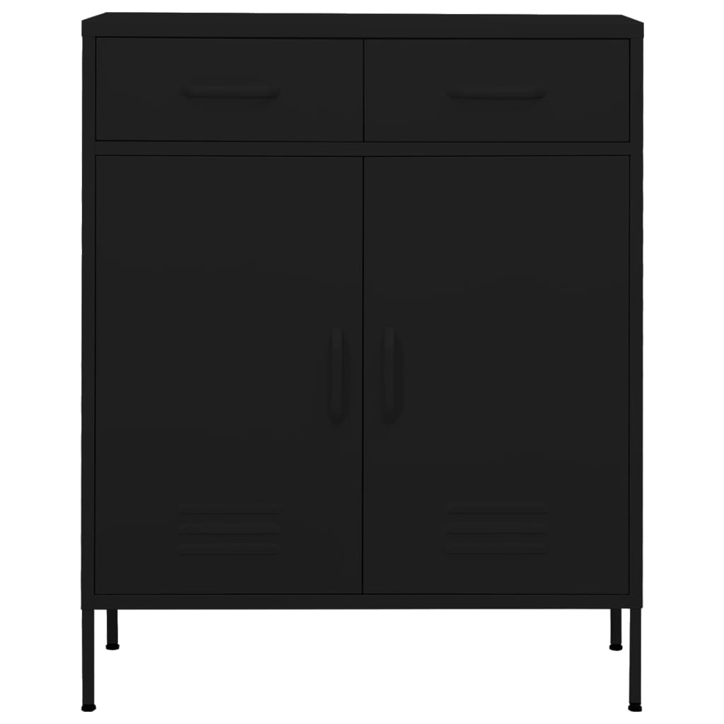 Lagerschrank Olivgrün 80x35x101,5 cm Stahl