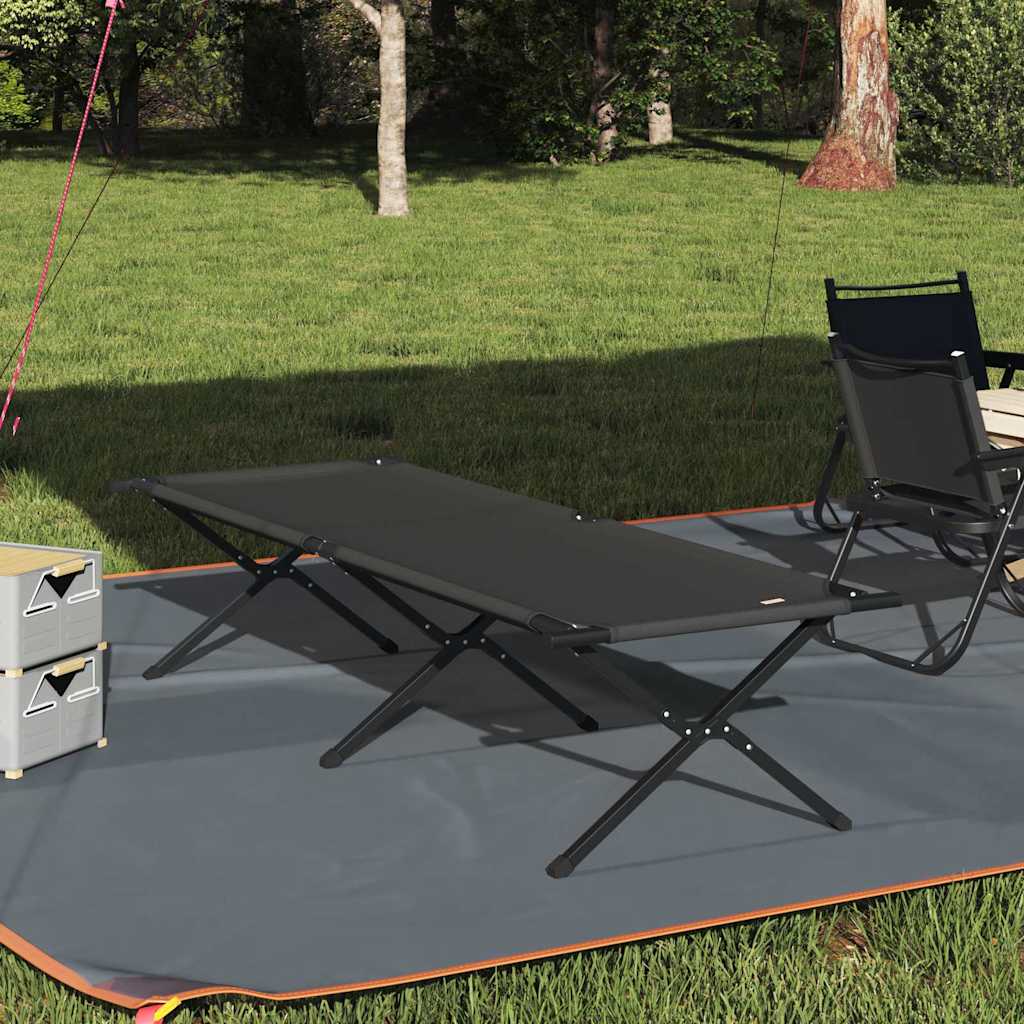 Klapp Schlafbett fürs Camping Blau 193 x 69 x 45 cm