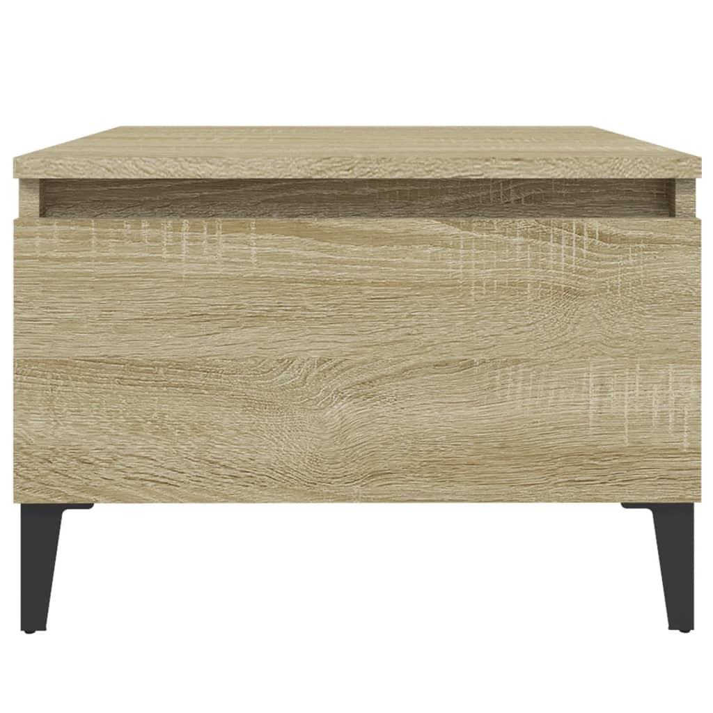 Beistelltisch Weiß 50x46x35 cm Holzwerkstoff