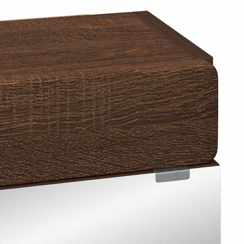 Badezimmermöbel-Set TULUM 2 pcs Weiß 60 x 34 x 63 cm