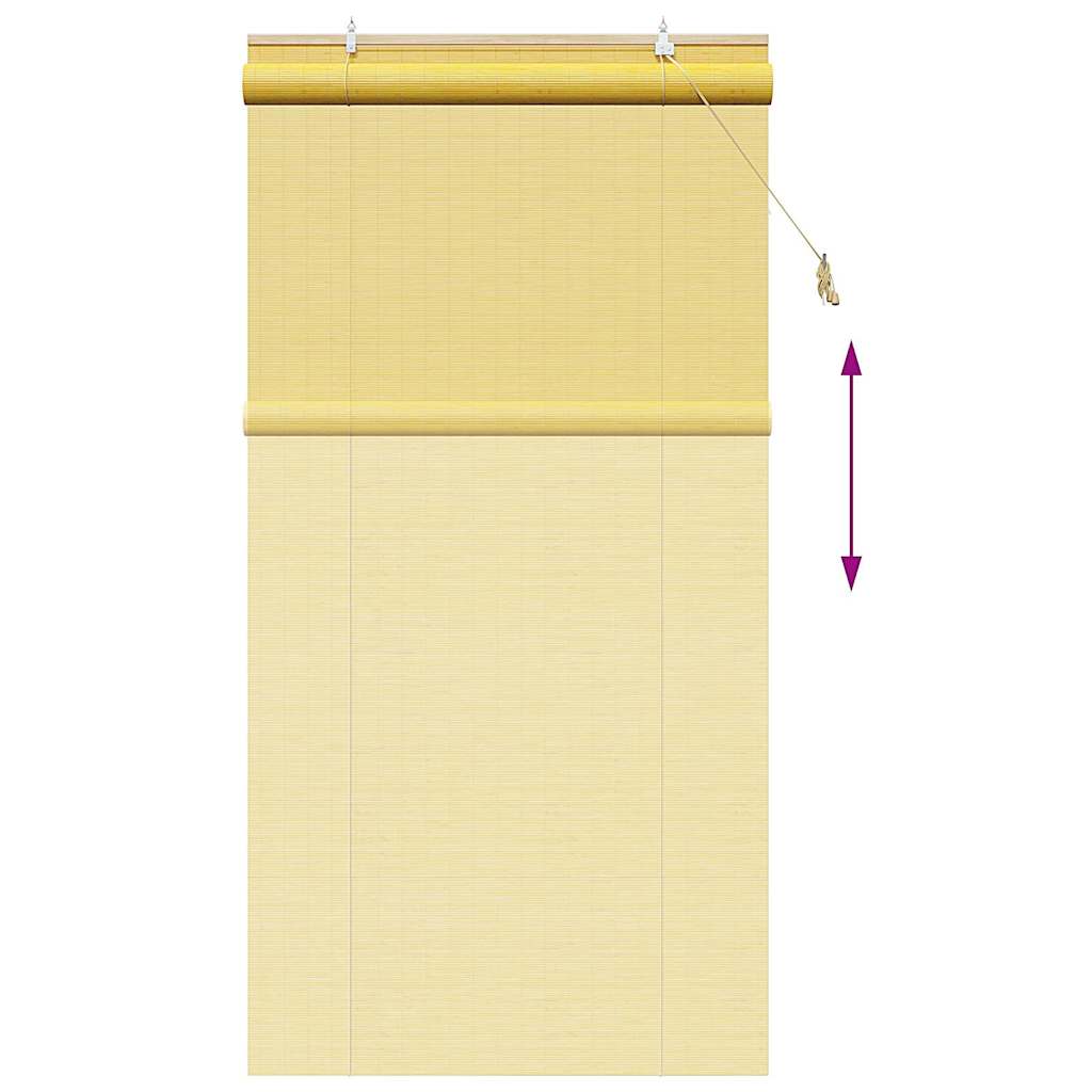 Rollo Braun 60 x 160 cm Bambus