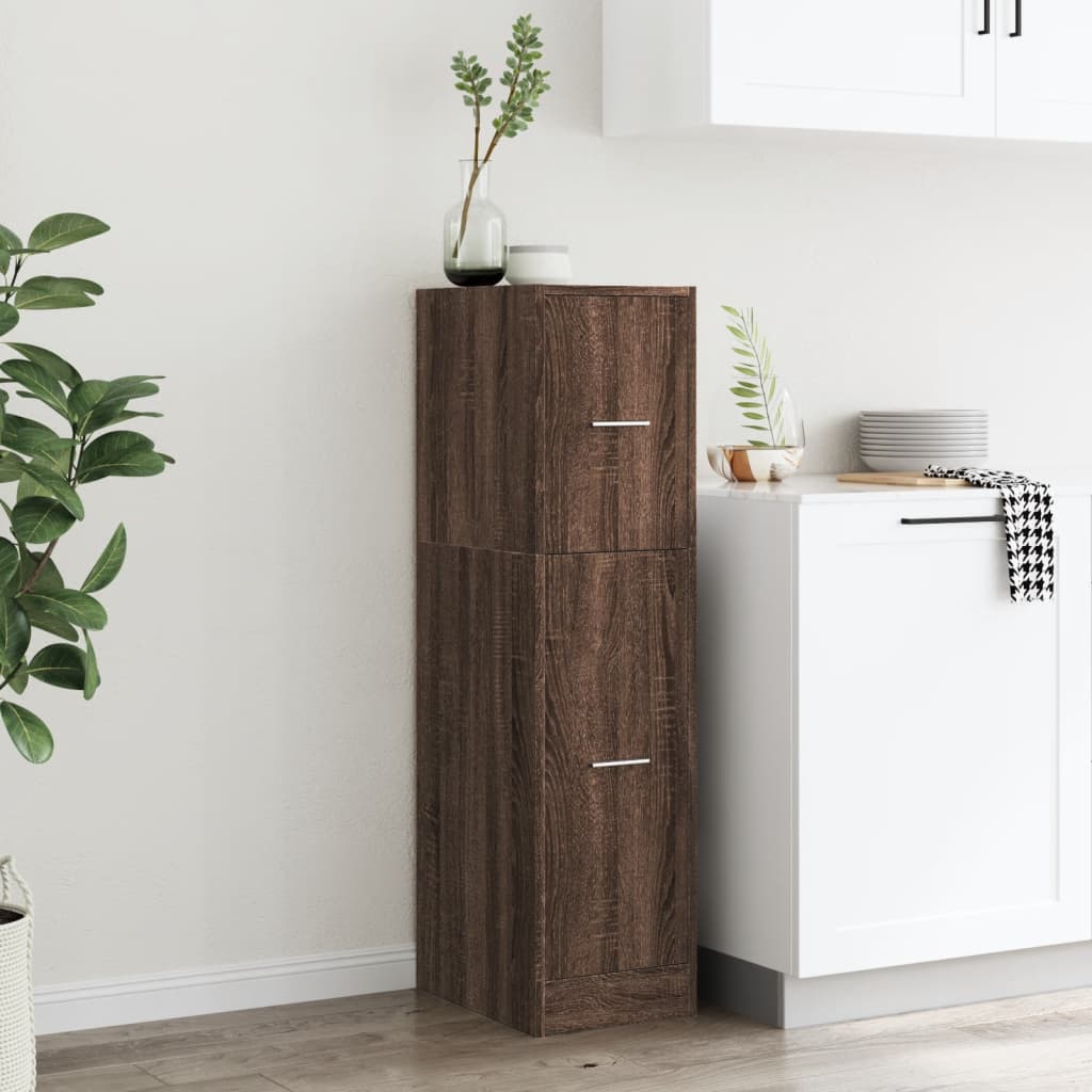 Apothekerschrank Weiß 30 x 41 x 174,5 cm Holzwerkstoff