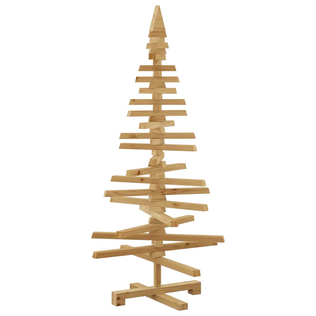 Weihnachtsbaum Holz zum Schmücken 60 cm Massivholz Kiefer