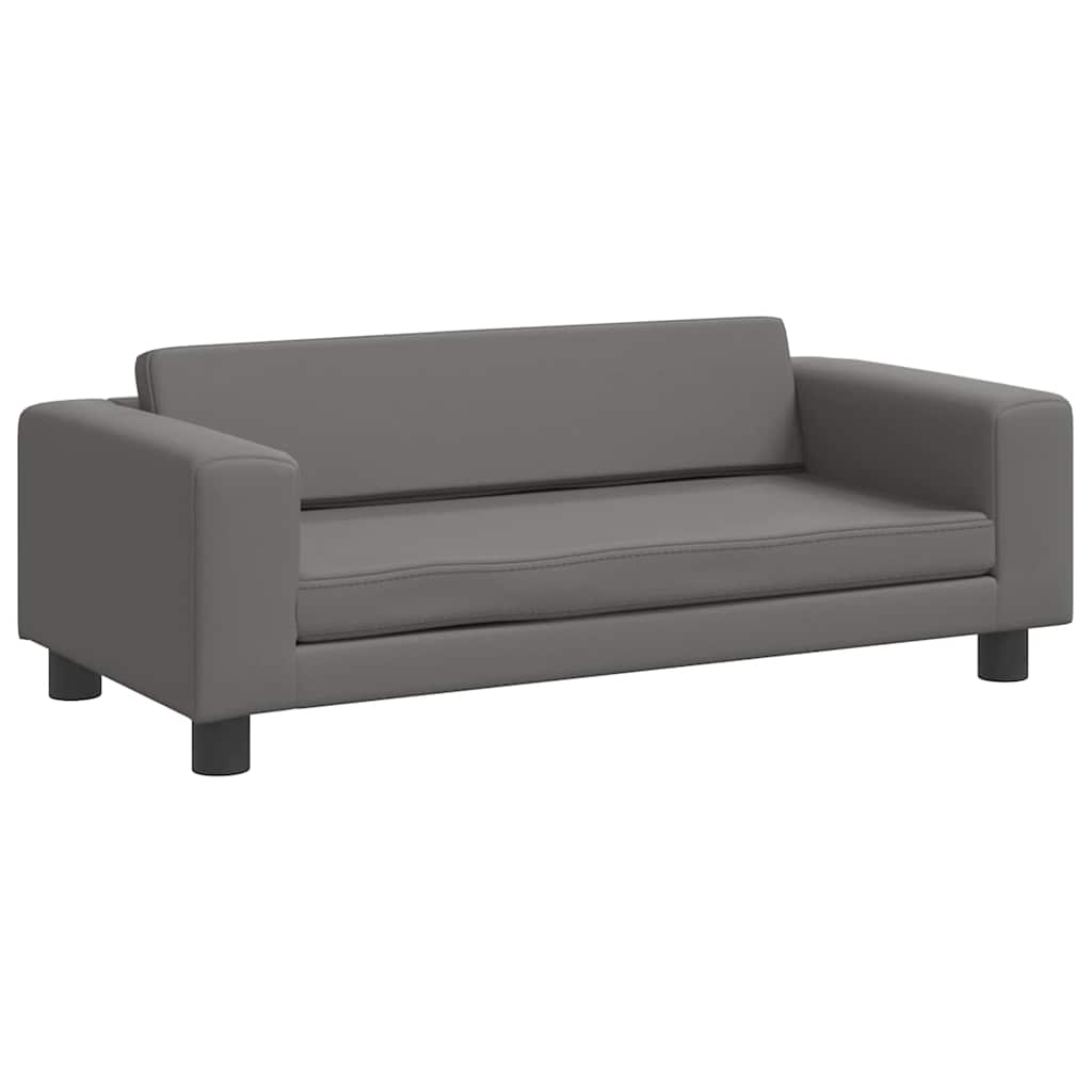 Hundebett mit Verlängerung Creme 100x50x30 cm Samt