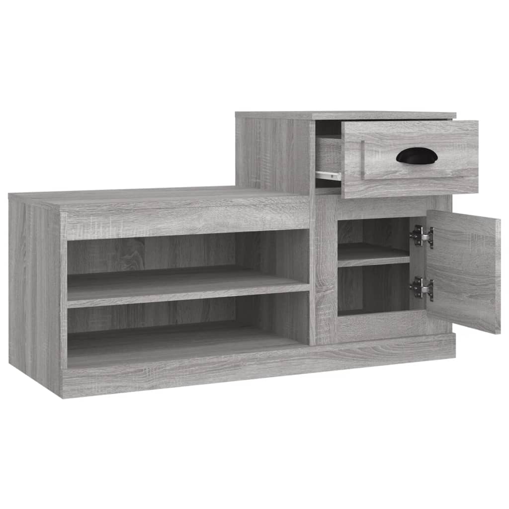 Schuhschrank Weiß 100x42x60 cm Holzwerkstoff