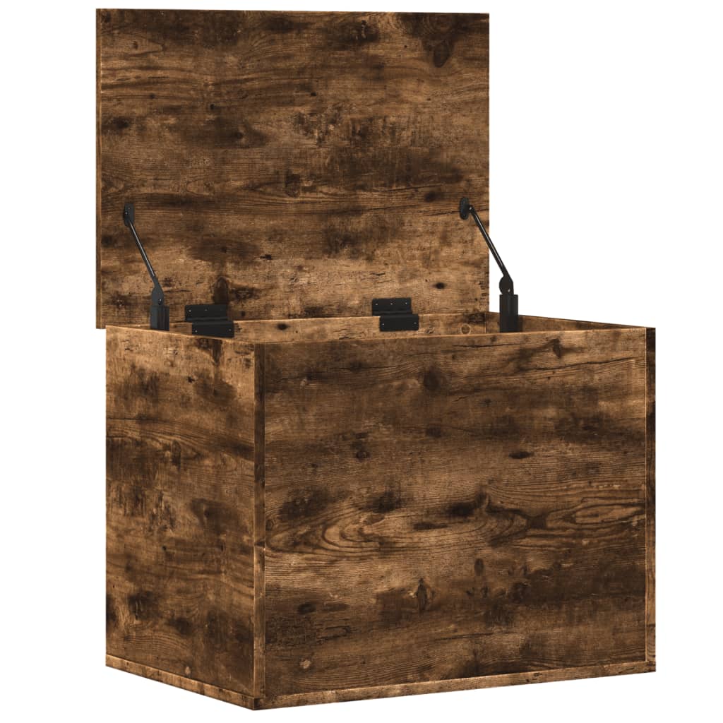 Aufbewahrungstruhe Weiß 84x42x46 cm Holzwerkstoff