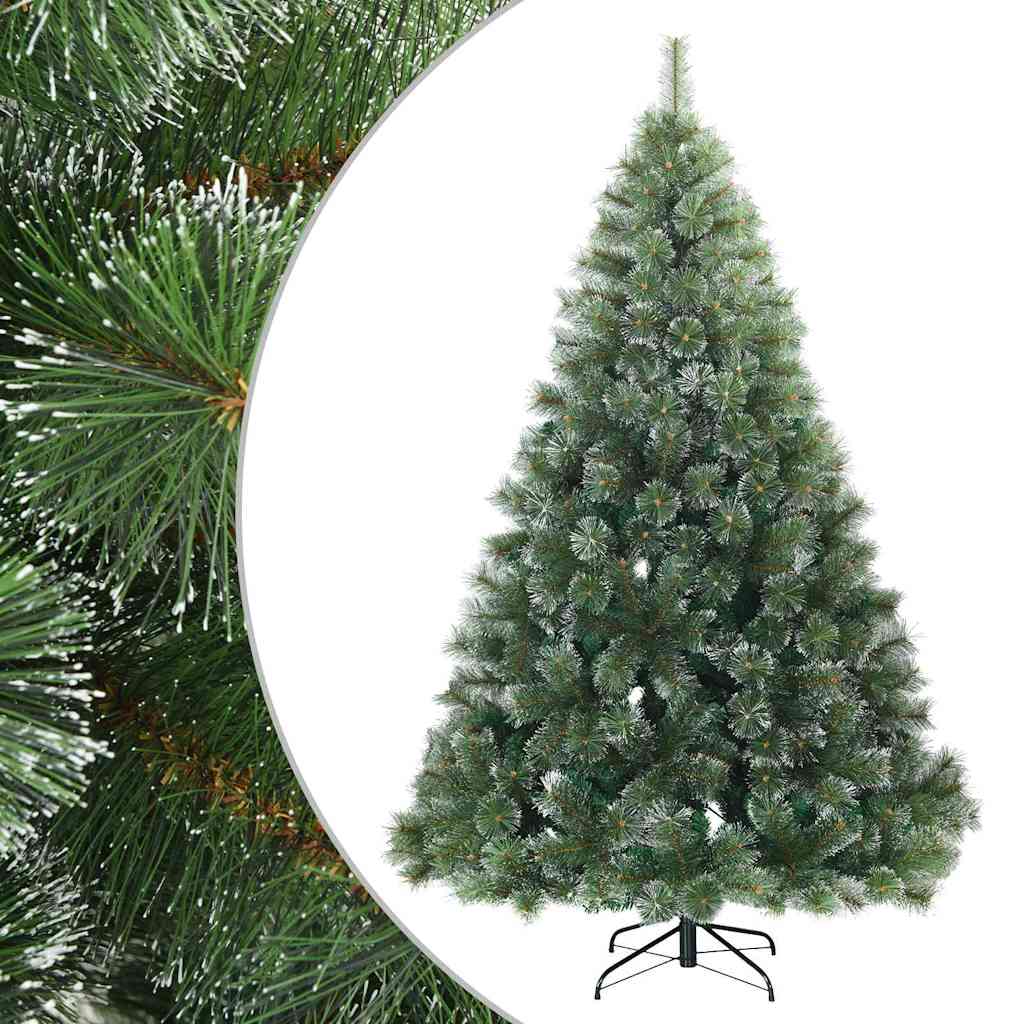 Künstlicher klappbarer Weihnachtsbaum Grün 120 cm PVC, Stahl
