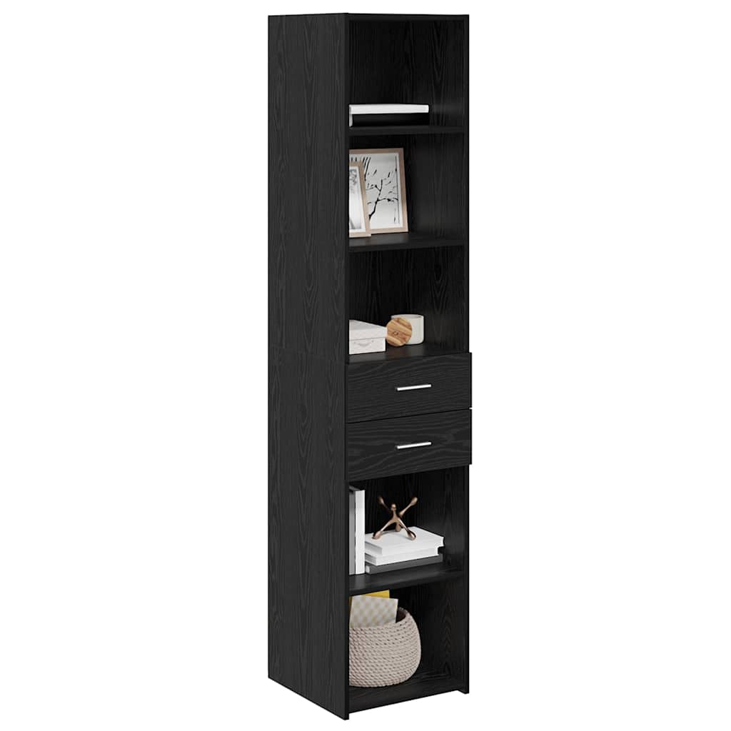 Highboard Altholz 40 x 42,5 x 185 cm Holzwerkstoff