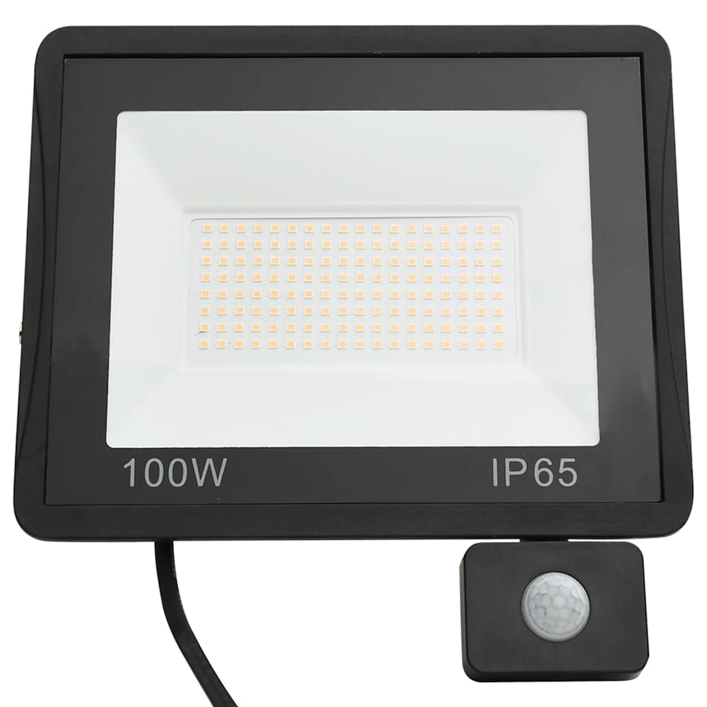 LED-Fluter mit Sensor 10W Warmweiß