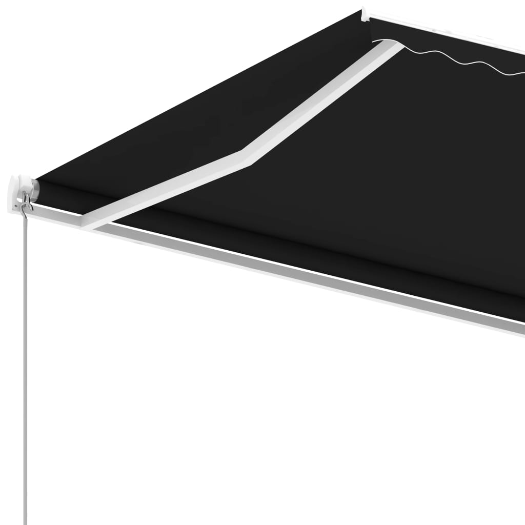 Standmarkise Manuell Einziehbar 300x250 cm Creme