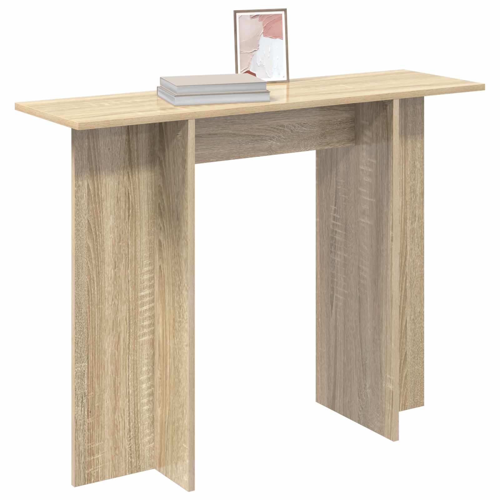 Konsolentisch Weiß 100 x 30 x 75 cm Holzwerkstoff
