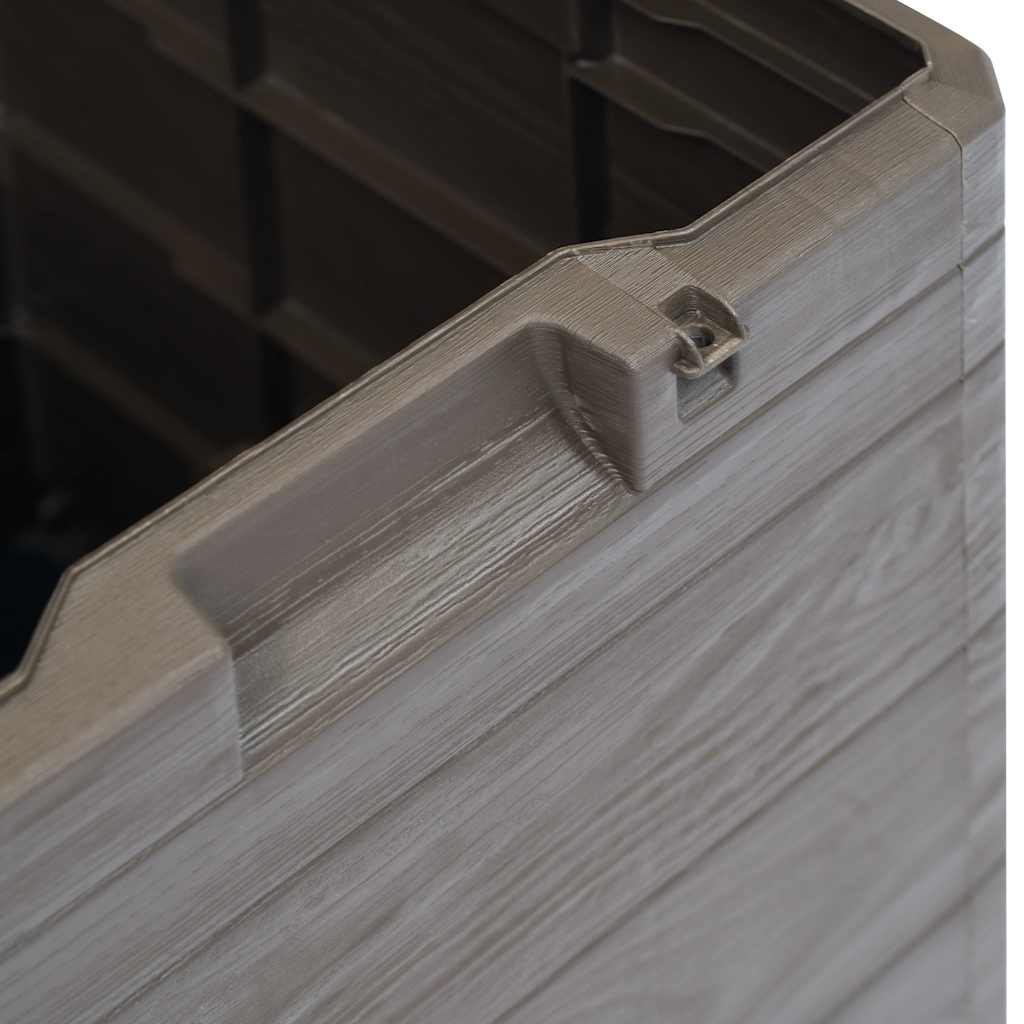 Outdoor-Kissenbox Anthrazit 77,5x44,5x53 cm Polypropylen