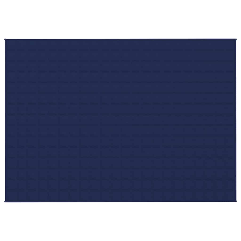 Gewichtsdecke Grau 122x183 cm 5 kg Stoff