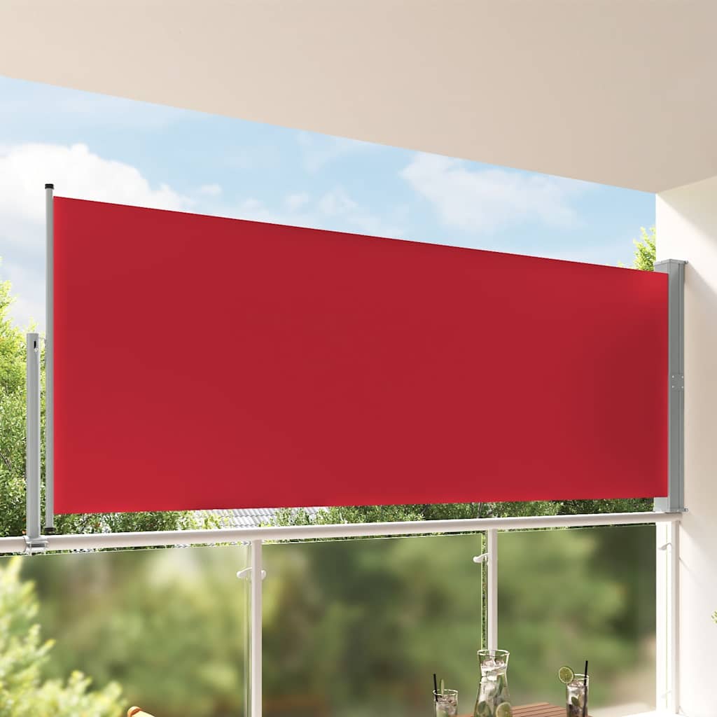 Seitenmarkise 60 x 300 cm 100% Polyester Eisen Stahl