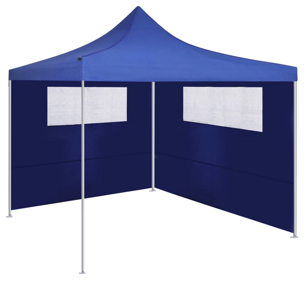 Pavillon-Seitenwände mit Fenstern 2 Stk. Creme