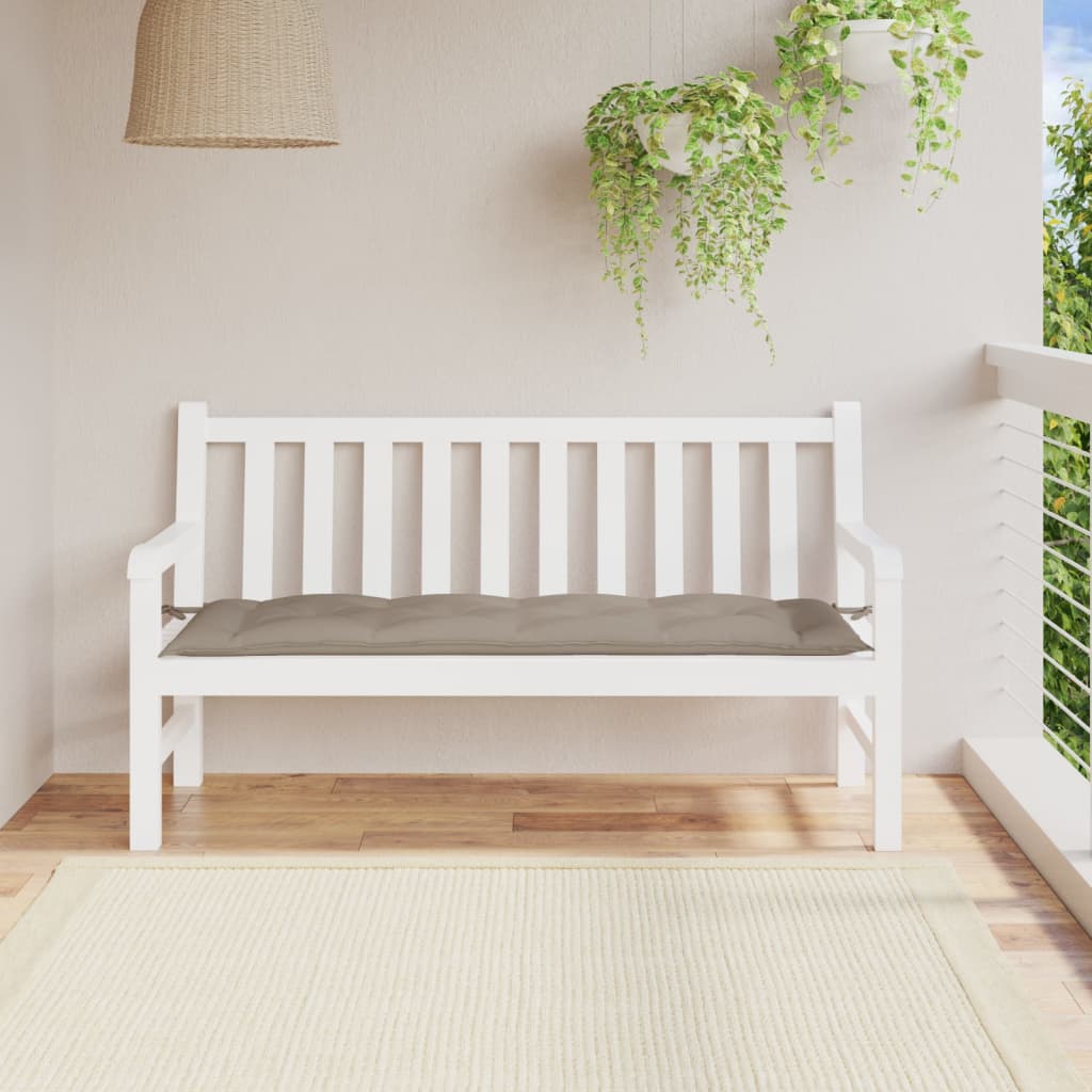 Gartenbank-Auflage Anthrazit 100x50x7 cm Oxford-Gewebe