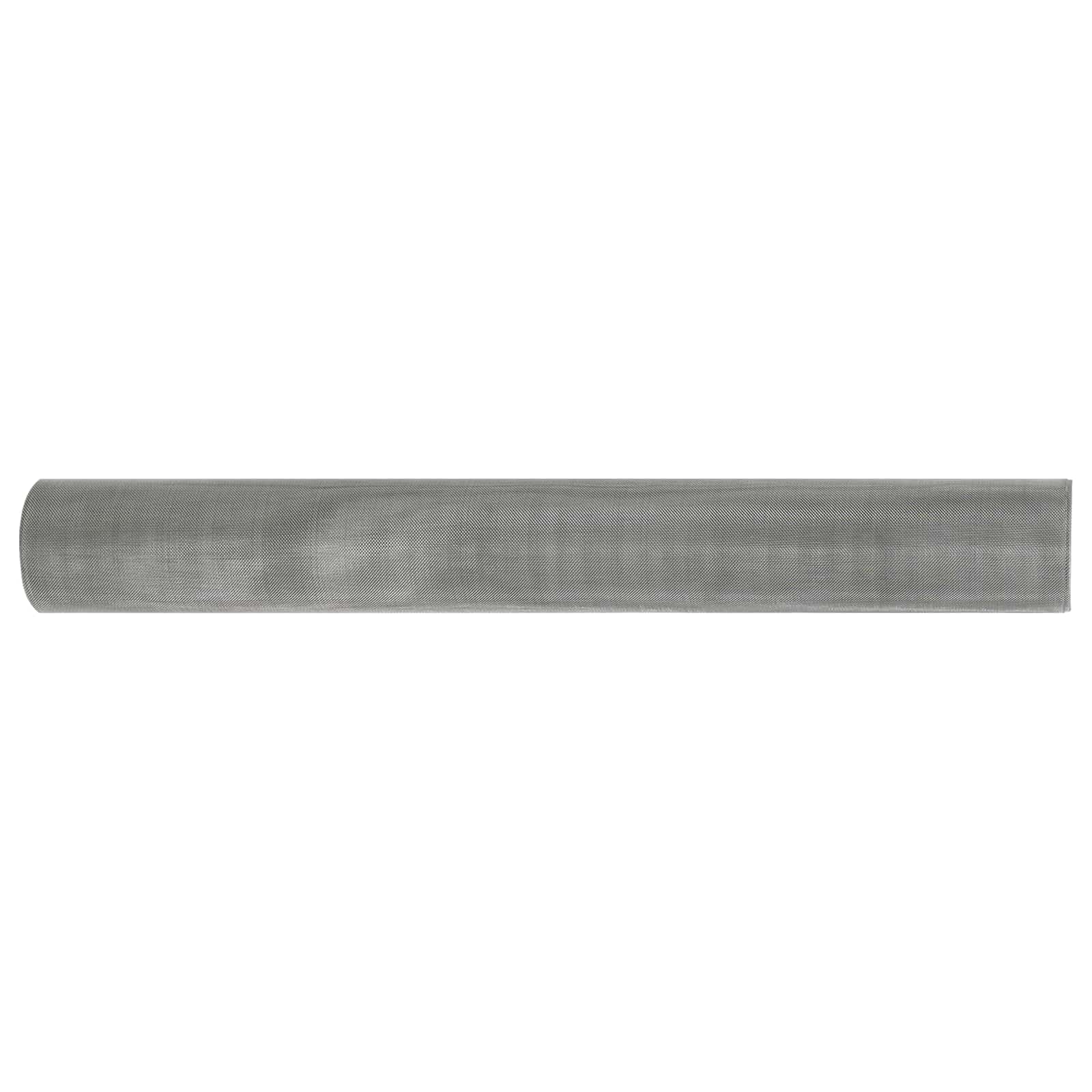 Mesh Bildschirm 20 x 500 cm 20 Mesh Edelstahl 201 Silber