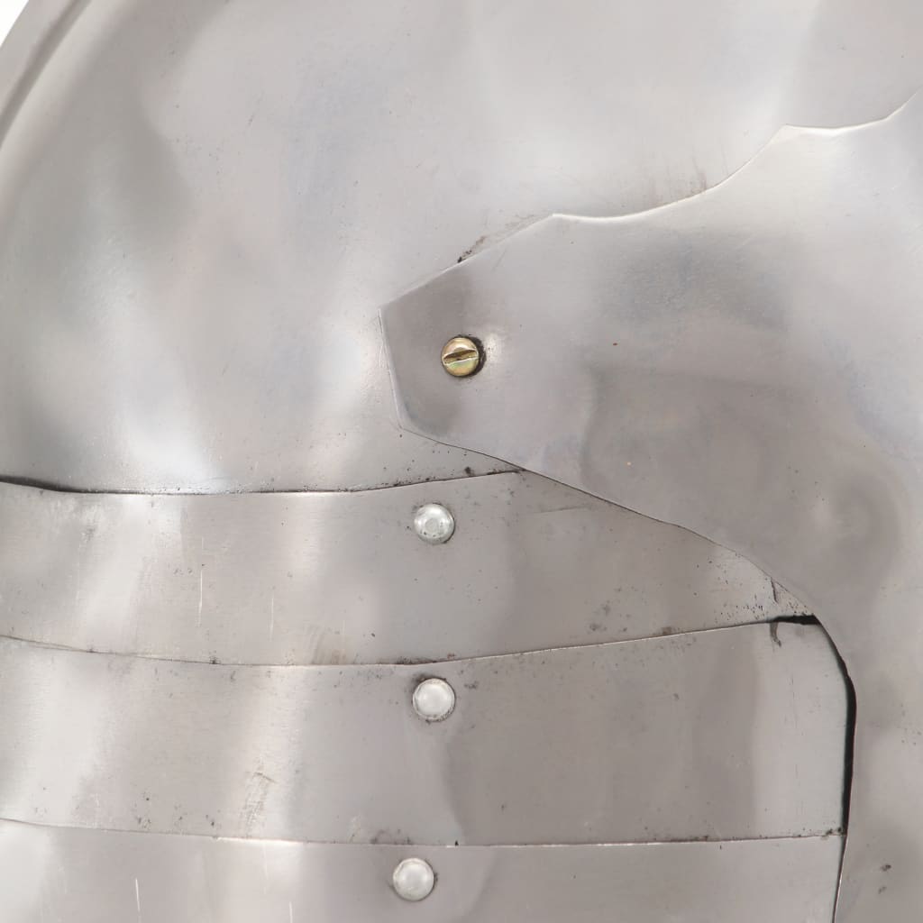 Preußische Pickelhaube Antik Replik für LARP Schwarz Stahl