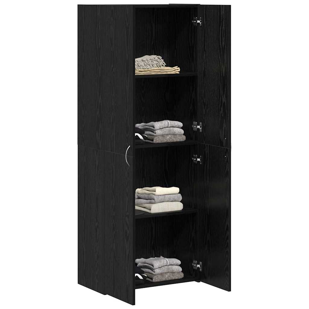 Aktenschrank Weiß 60x32x153 cm Holzwerkstoff