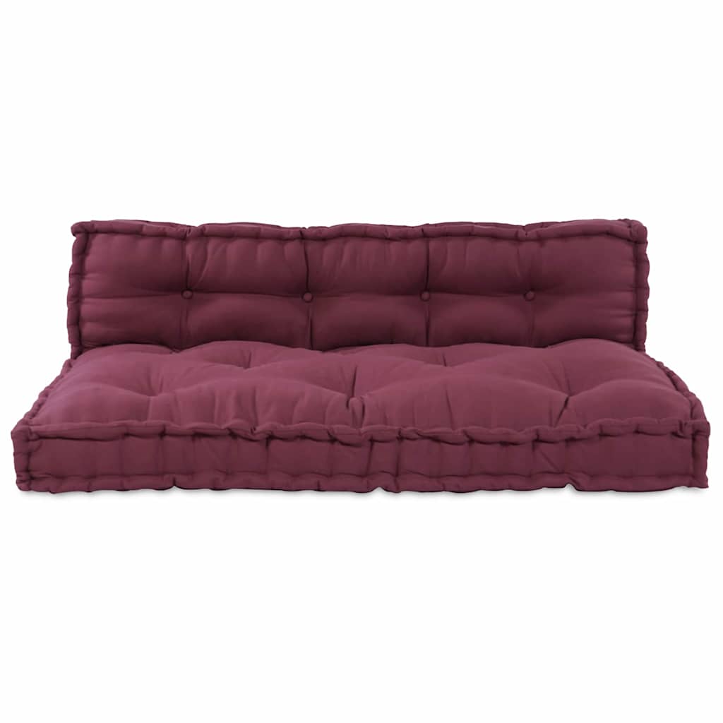 Palettensofa-Auflage Mehrfarbig Stoff Patchwork