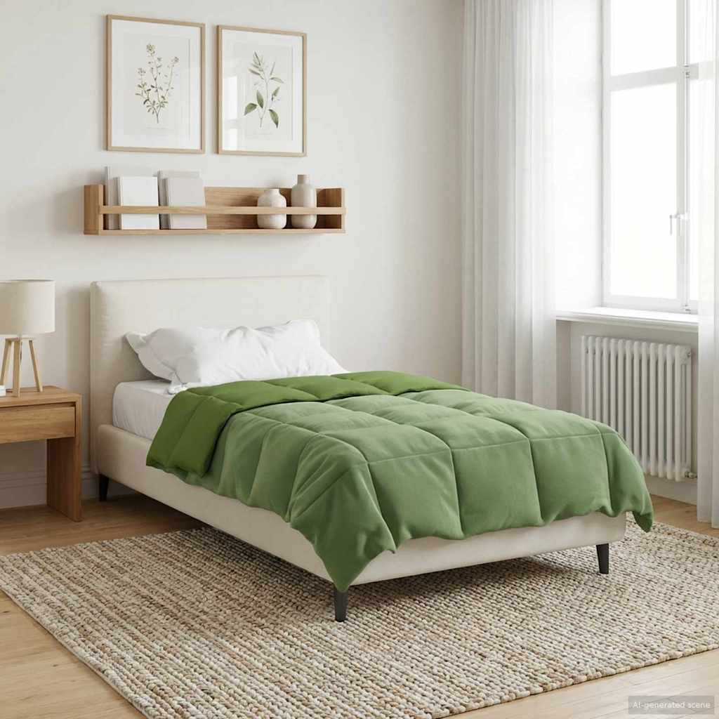 Ganzjahresbettdecke Anthrazit 135 x 200 cm Mikrofaser