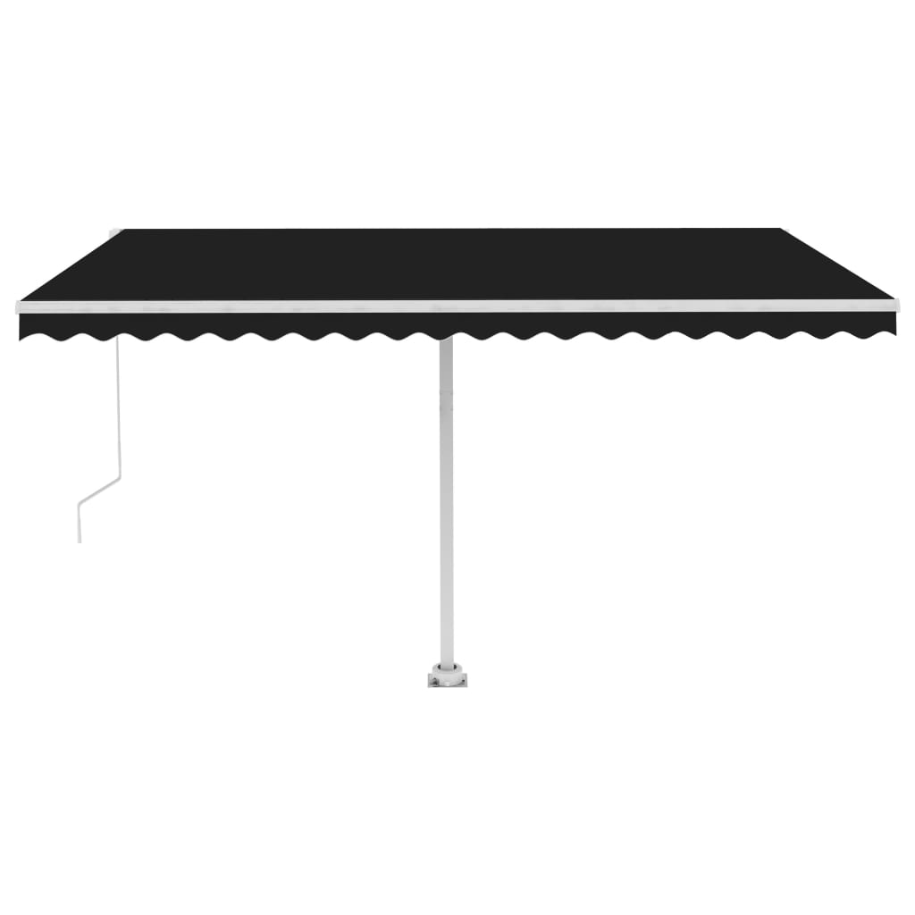 Standmarkise Manuell Einziehbar 300x250 cm Creme