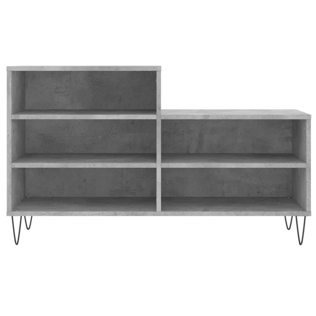 Schuhregal Weiß 102x36x60 cm Holzwerkstoff