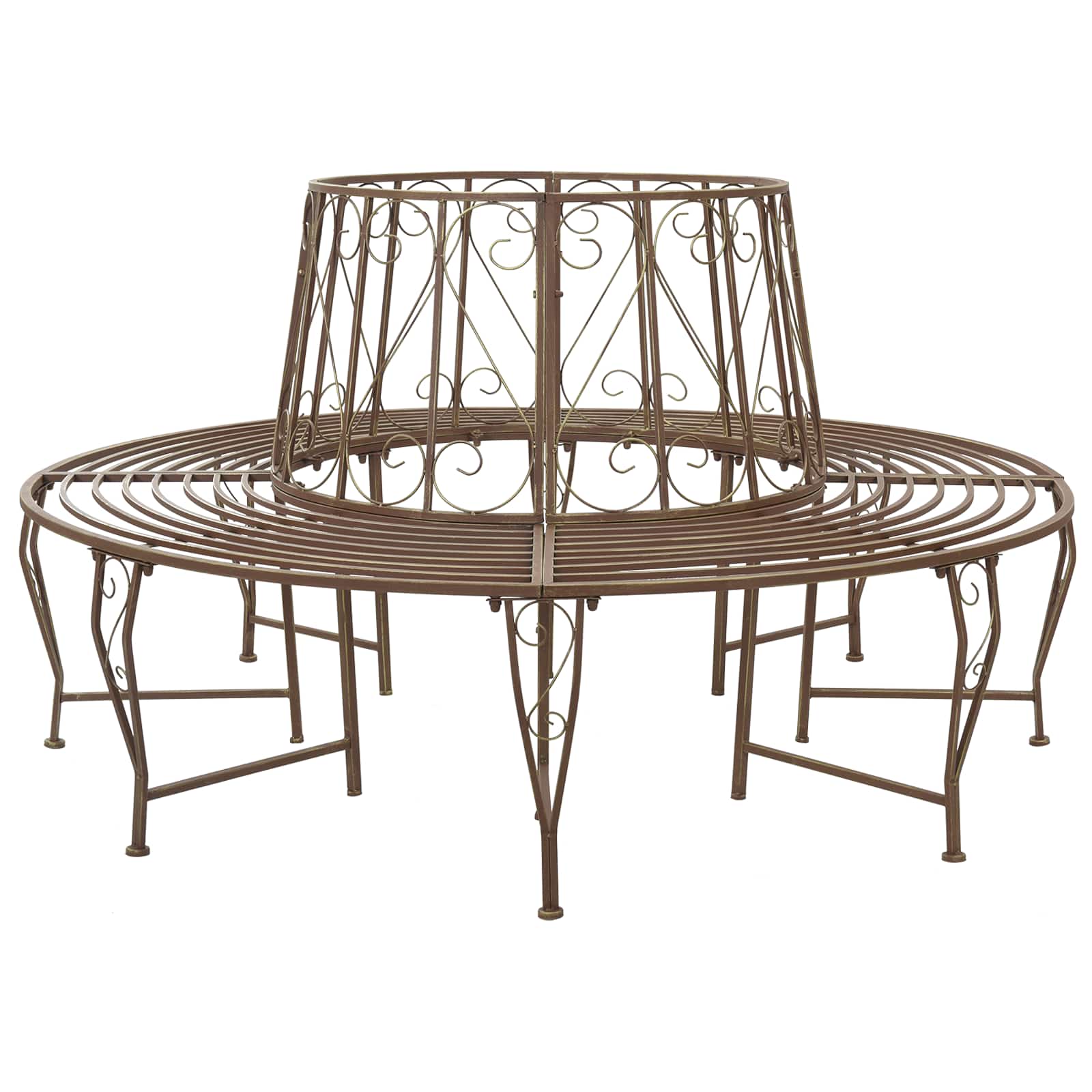 Baumbank 160 cm Stahl