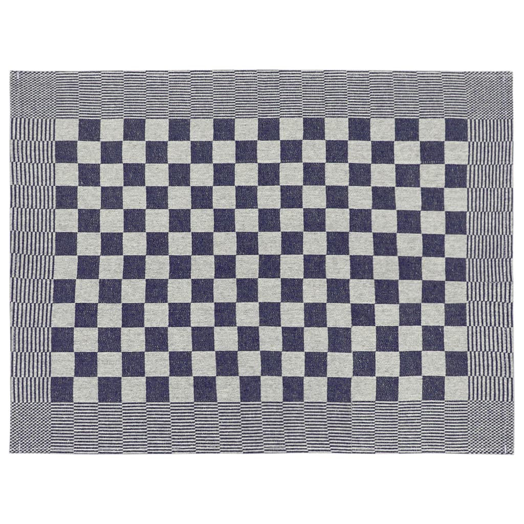 10-tlg. Handtuch-Set Schwarz und Grau Baumwolle