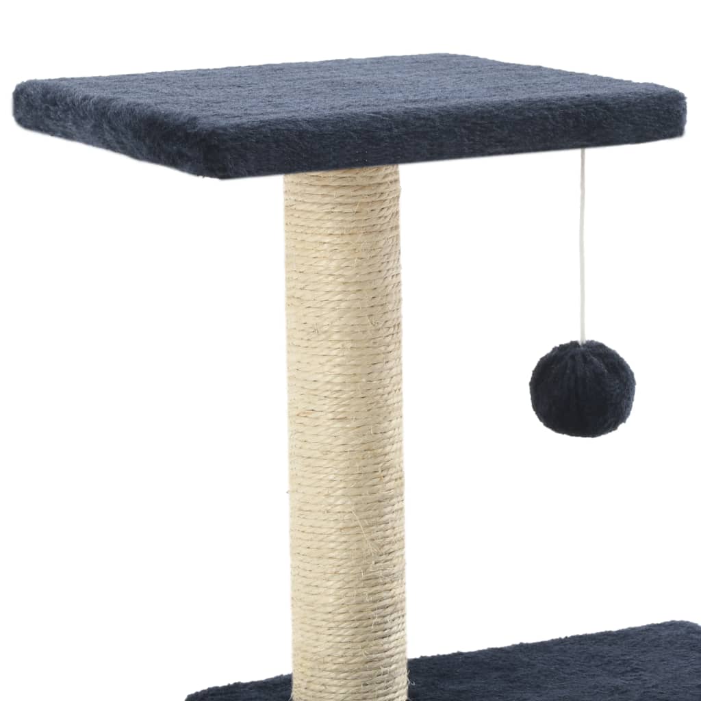 Katzen-Kratzbaum Sisal 65 cm Grau