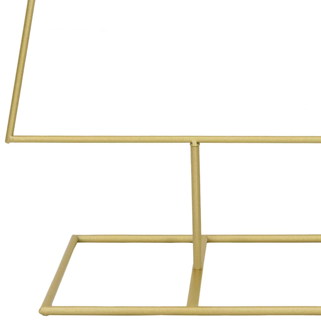 Metall Weihnachtsbaum Gold 60 cm Pulverbeschichteter Stahl