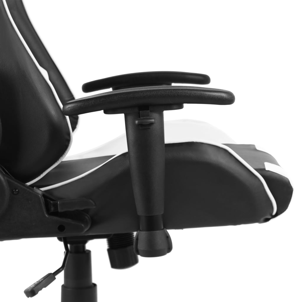 Gaming-Stuhl Drehbar Blau PVC