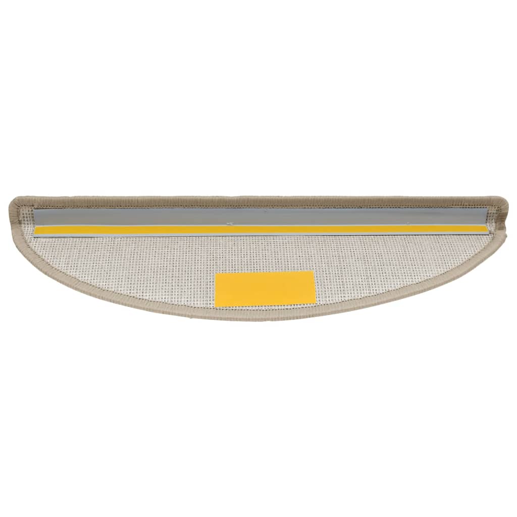 Stufenmatten 15 Stk. 56x17x3 cm Anthrazit Halbrund