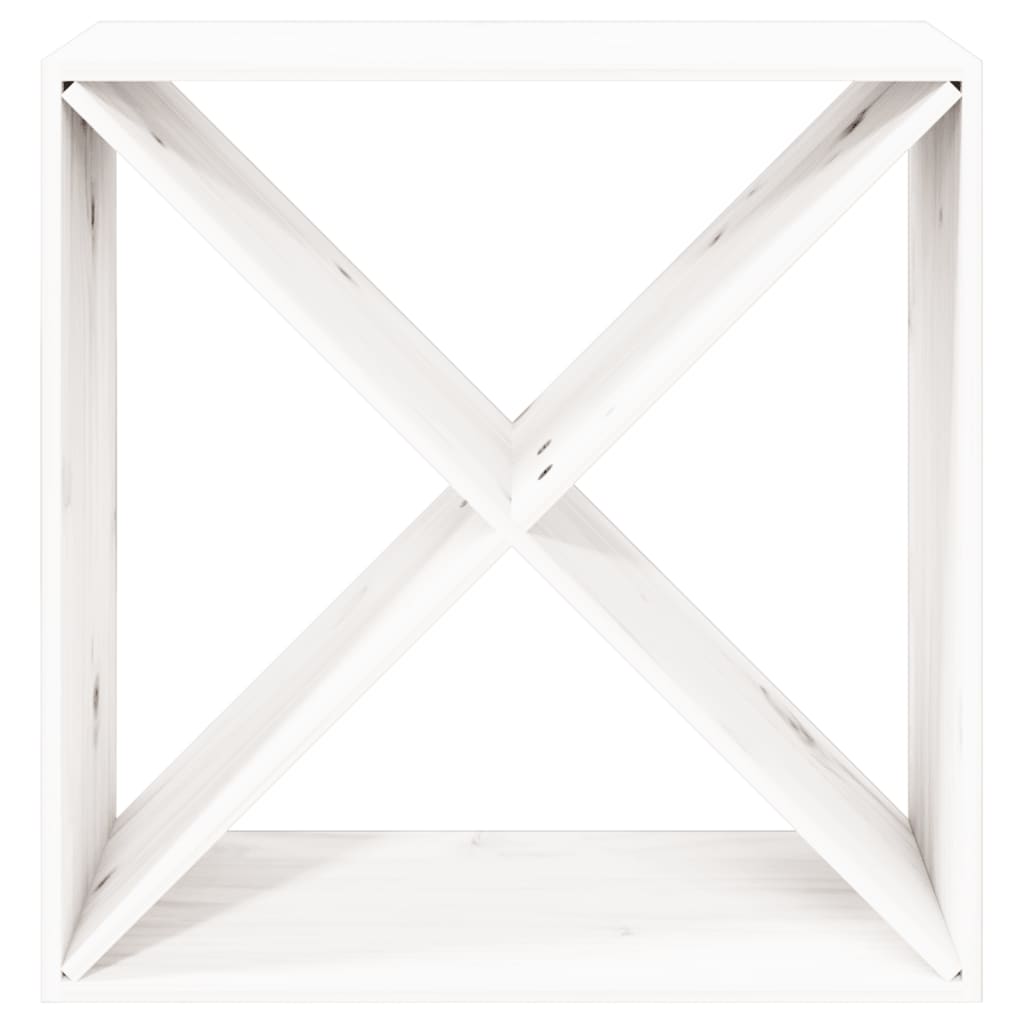 Weinschrank 56 x 25 x 56 cm Massivholz Kiefer