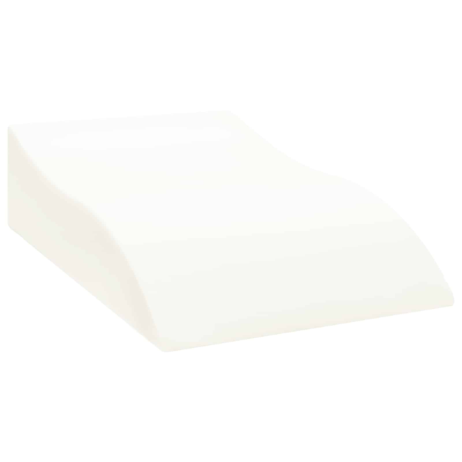 Beinkissen Weiß 68 x 41 x 24 cm PU-Schaum