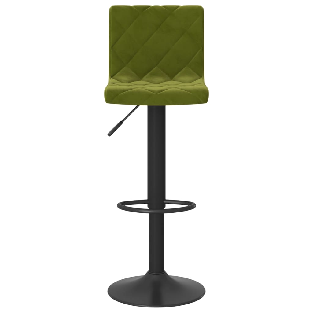 Barhocker 2 Stk. Creme Samt