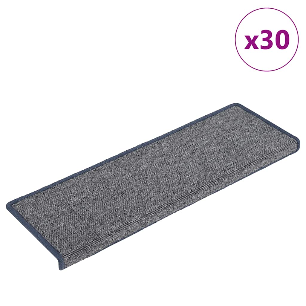 Stufenmatten 15 Stk. 65x21x4 cm Anthrazit Rechteckiger Rand