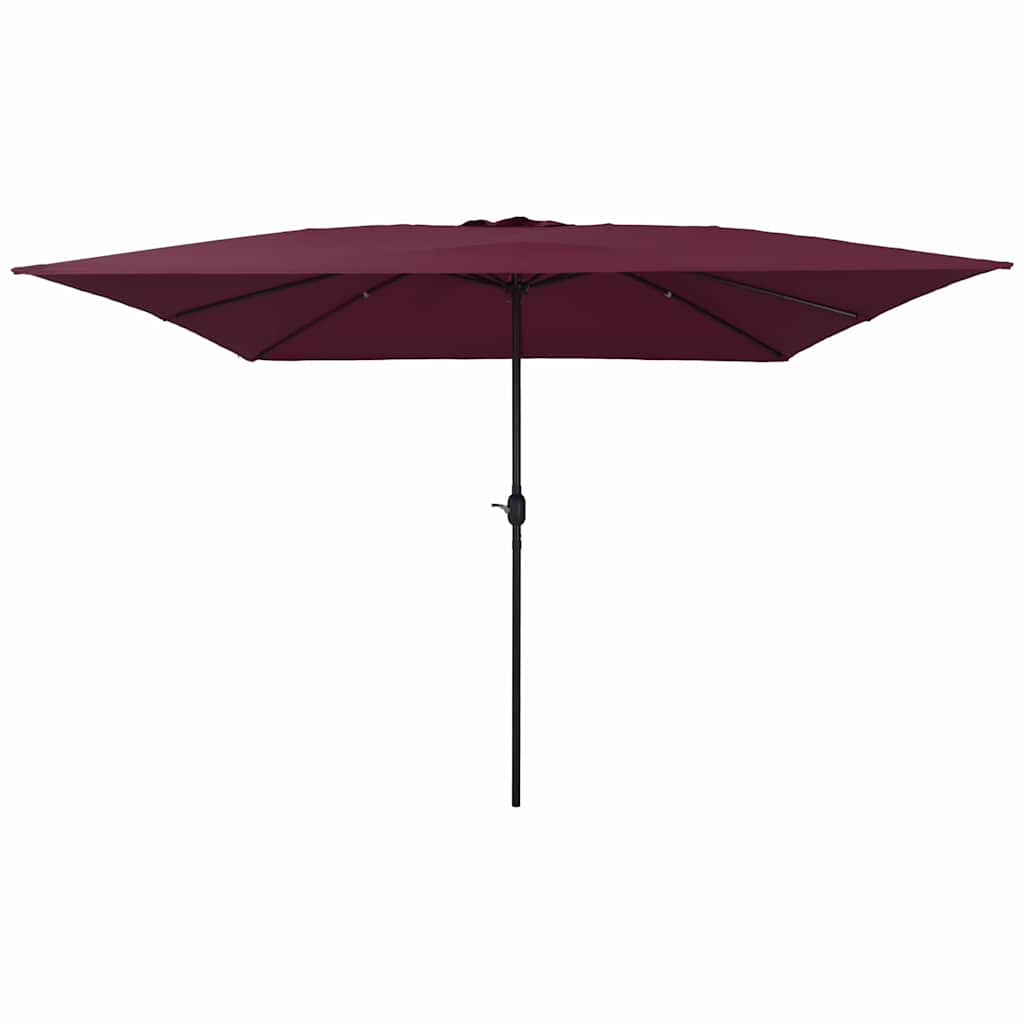 Garten-Sonnenschirm Sand 295 x 295 x 245 cm Polyester und Stahl