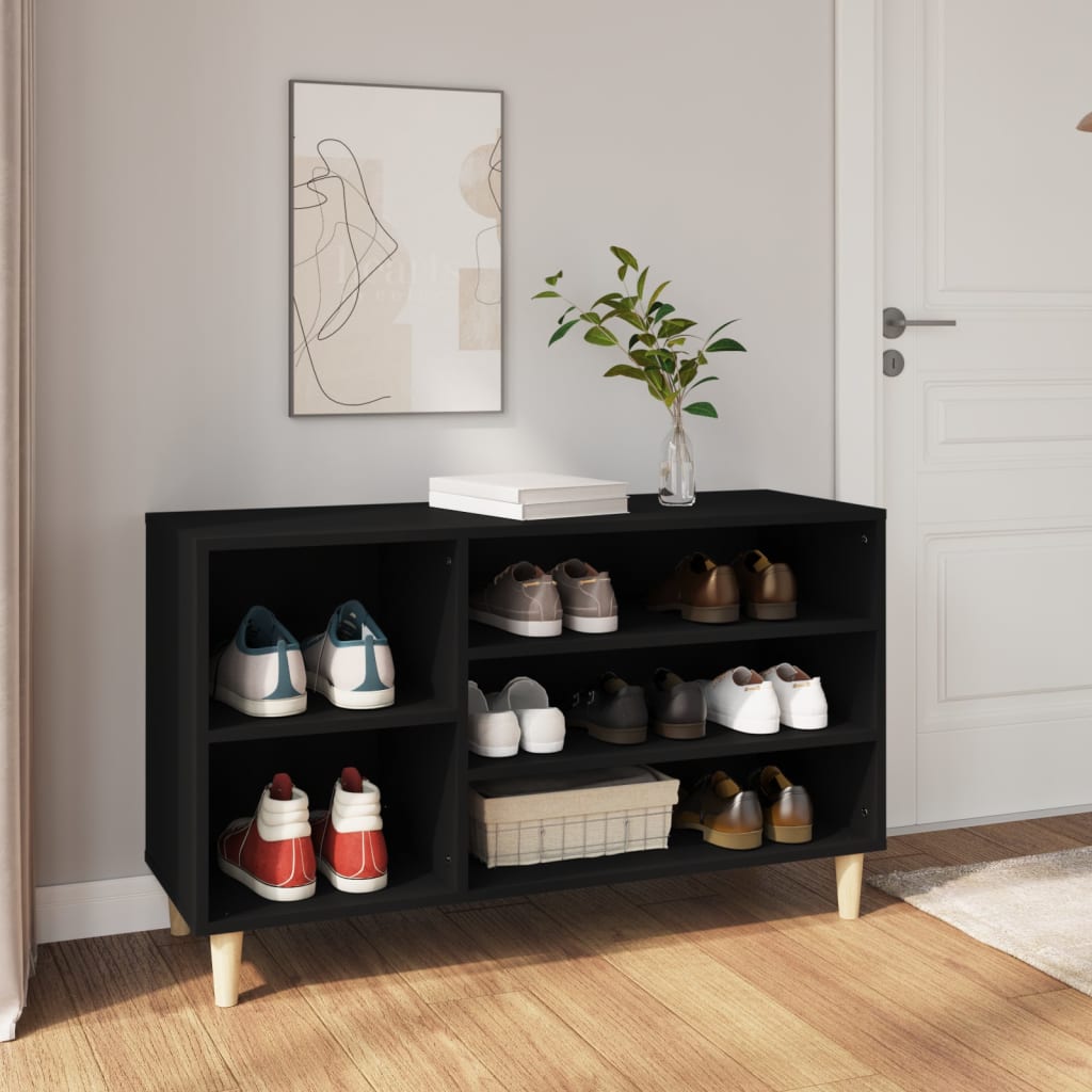 Schuhregal Weiß 102x36x60 cm Holzwerkstoff