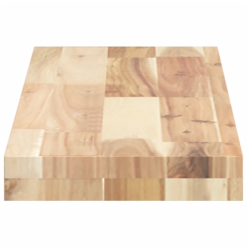 Tischplatte 40x20x2 cm Rechteckig Massivholz Akazie