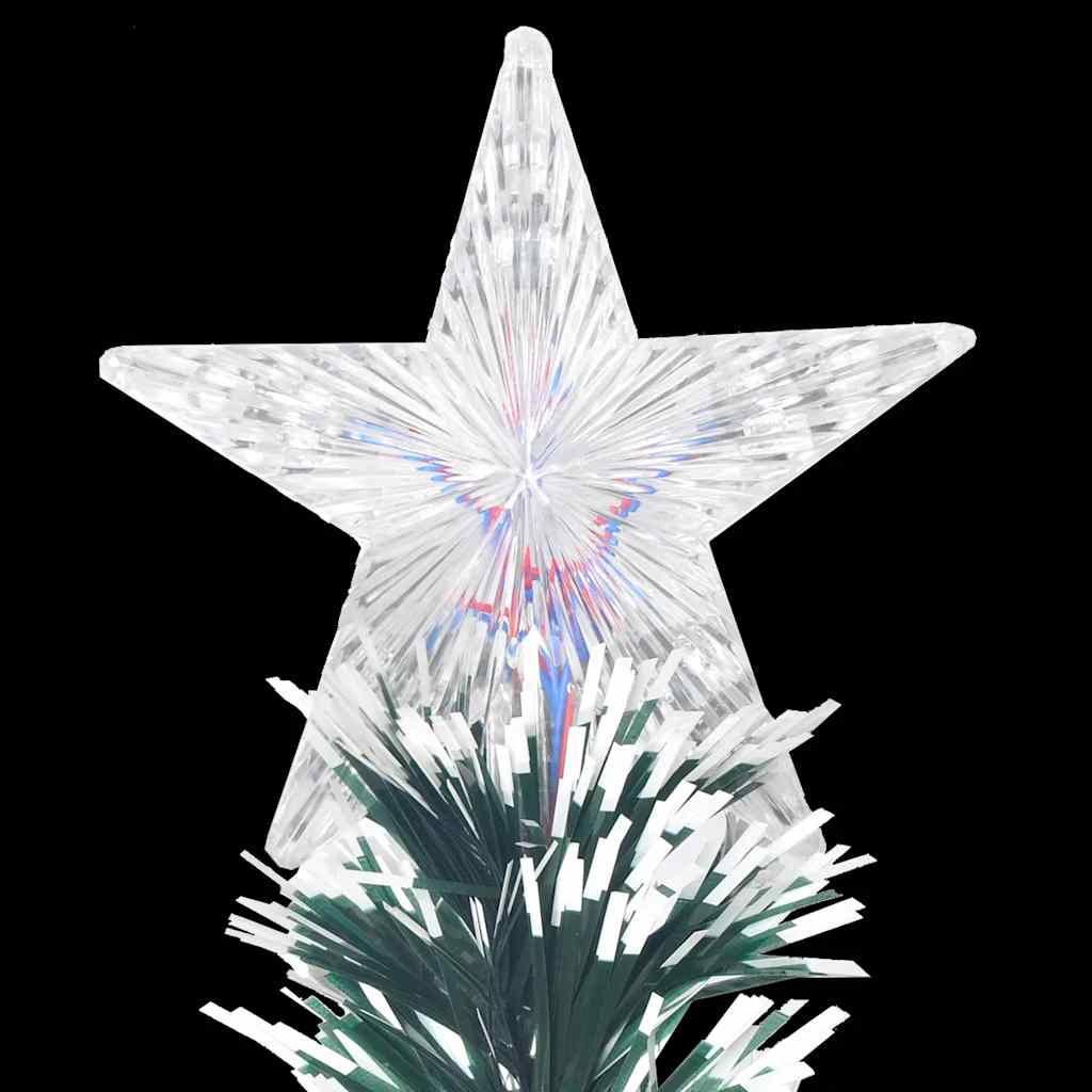 Vorbeleuchteter Weihnachtsbaum mit Ständer und LED 150 cm Glasfaser