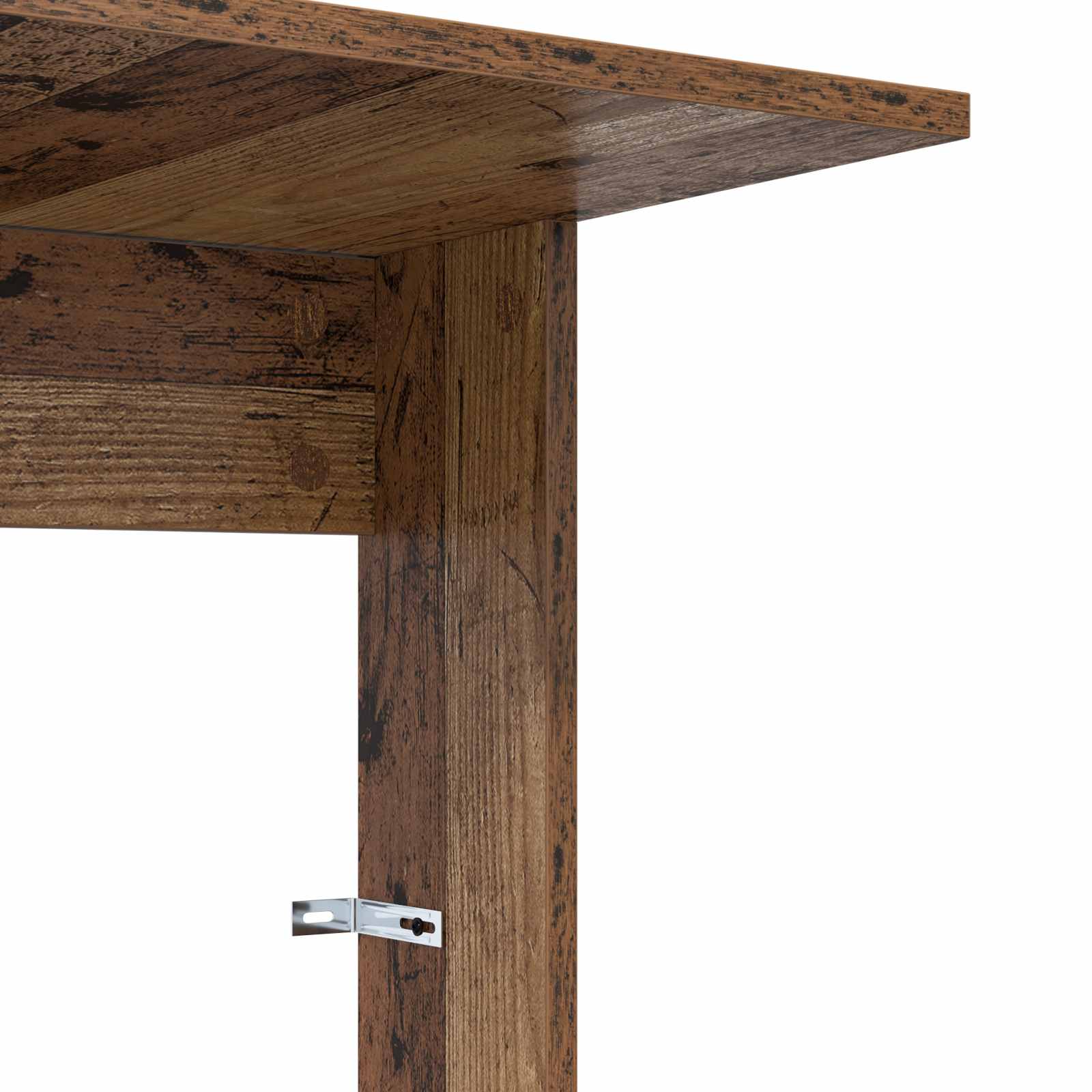 Beistelltisch Weiß 40 x 38 x 62,5 cm Holzwerkstoff