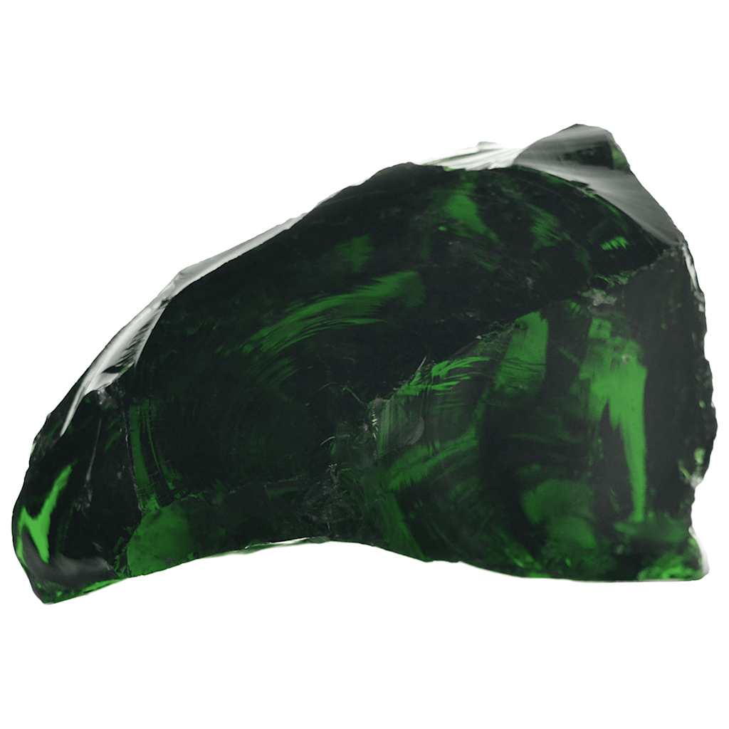 Gabionensteine aus Glas Grün 60-120 mm 25 kg
